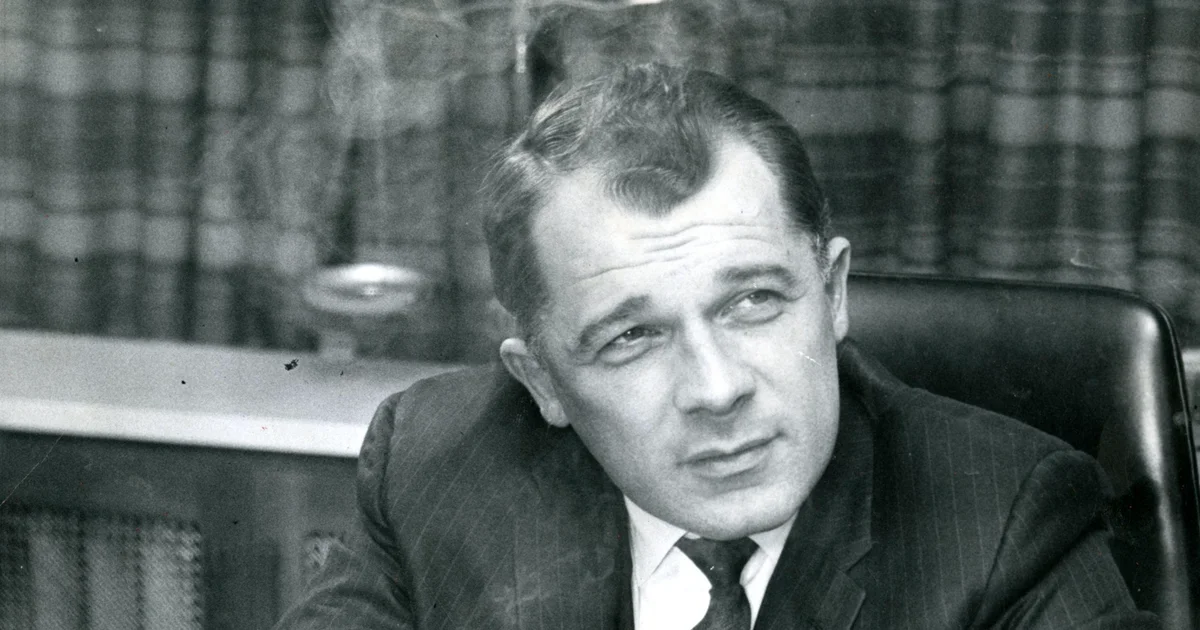 F. Lee Bailey in his prime as one of America's most celebrated defense attorneys